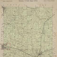 Plat Map of Baldwin Township, Wisconsin