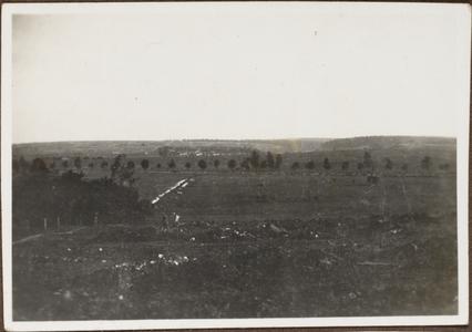 Blick von Chaumont gegen Azannes u. die Stellungen vor Verdun