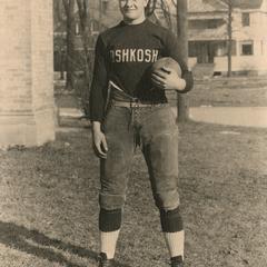 Freshman football captain Frank Schultz