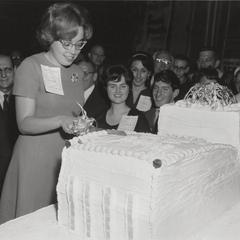 Wisconsin Union Theater's 25th anniversary cake