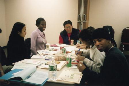 Activity at the 2003 Student of Color Leadership Retreat