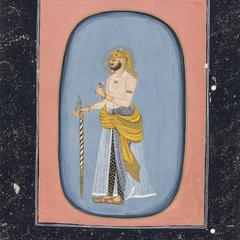 Portrait of Rao Satrujit of Datia (1762-1801)