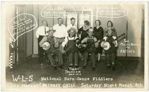 "Rube" Tronson and his National Barn-Dance Fiddlers