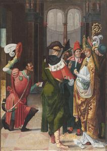St. Anno of Cologne Receiving the Donation of Siegburg