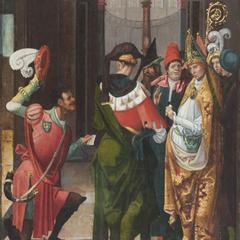 St. Anno of Cologne Receiving the Donation of Siegburg