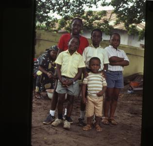 Children at Gbadamosi