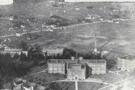 1930 campus aerial view