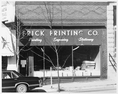 Frick Printing Company exterior