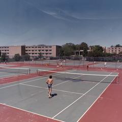 West campus tennis courts