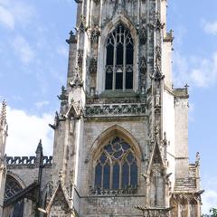 York Minster exterior nave northwest corner