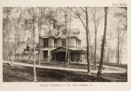 Summer residence of Mr. John Johnson, Jr.