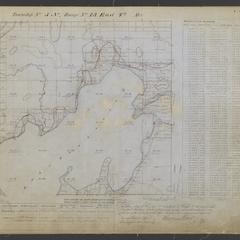 [Public Land Survey System map: Wisconsin Township 05 North, Range 13 East]