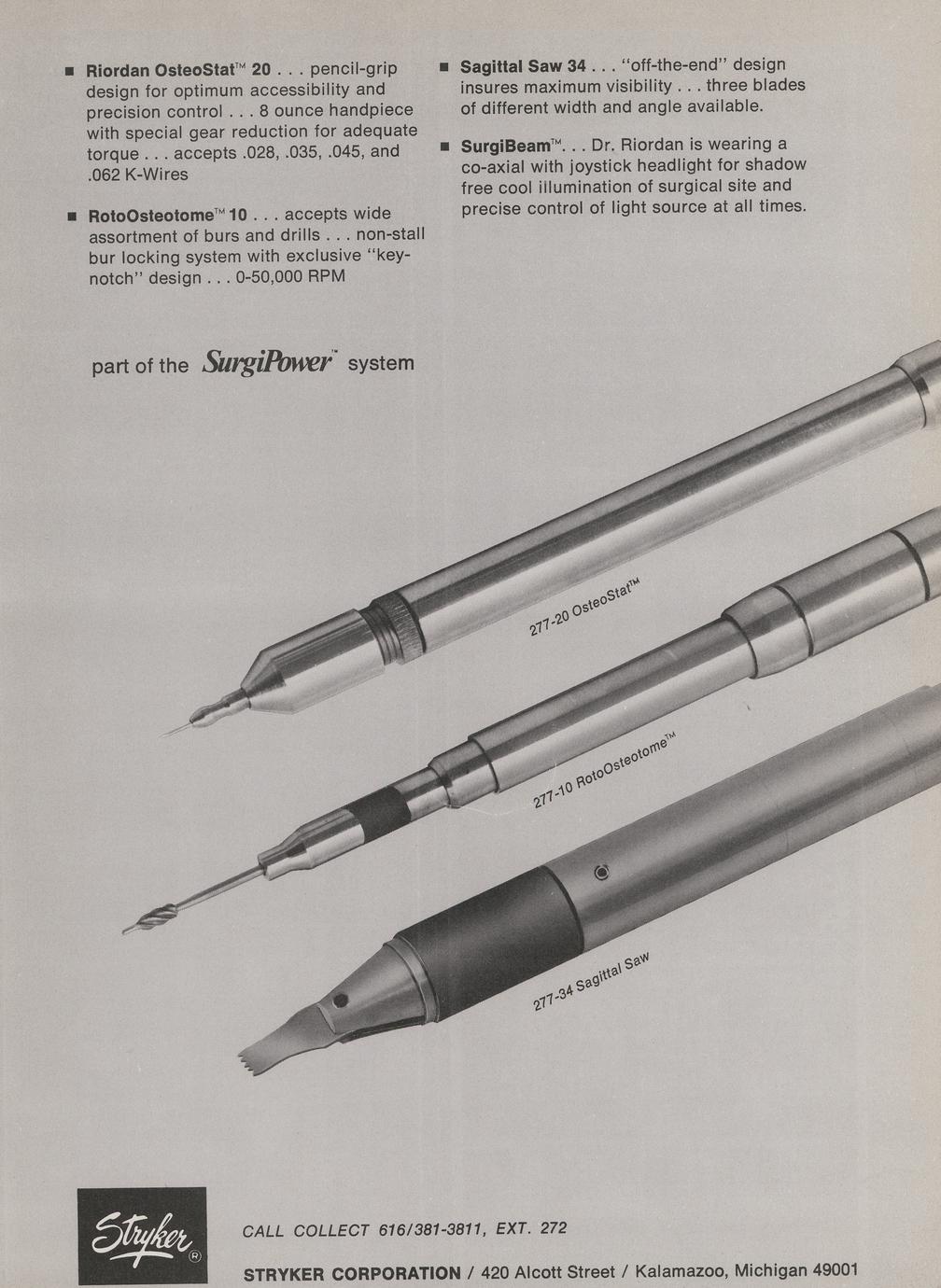 ‎Stryker advertisement UWDC UWMadison Libraries