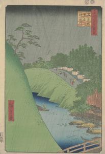 Seido and the Kanda River from Shohei Bridge, no. 46 from the series One-hundred Views of Famous Places in Edo