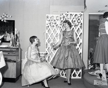 Spring fashions, 1955
