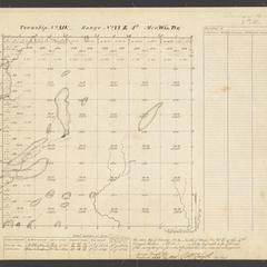 [Public Land Survey System map: Wisconsin Township 14 North, Range 20 East]