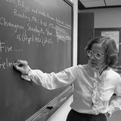 Judy Barisonzi in classroom