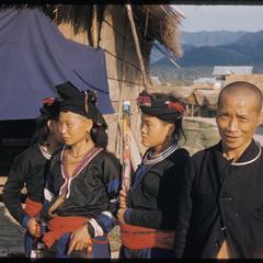 Hmong (Meo) men and women at Muang Xay