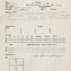 Site 3521: Price County, Township 39N, Range 3E, Section 23
