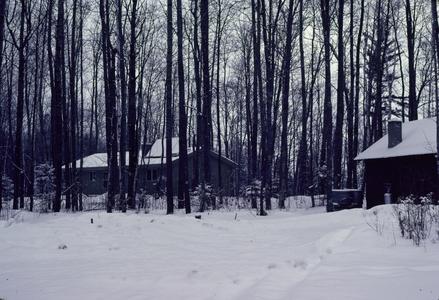 View of Juday House in winter