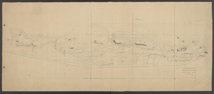 Contour and geological map of the Michigamme and Spur Mines : Sheet 1, Michigamme, Baraga and Marquette Counties, Michigan