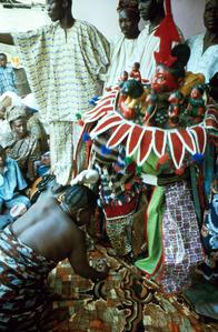 Egungun Masqueraders, Hunter's type, Egba-Yoruba