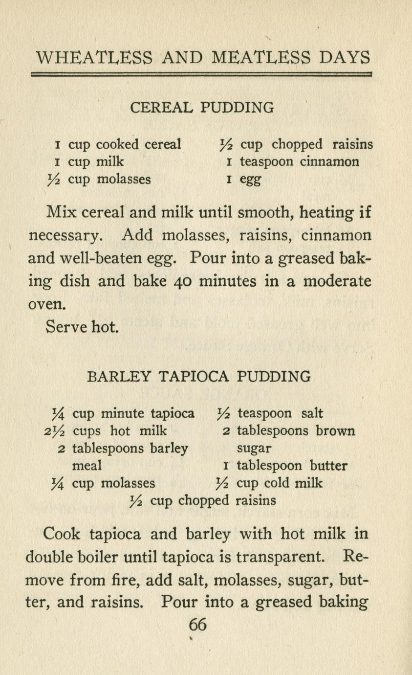 Wheatless and meatless days Full view UWDC UWMadison Libraries