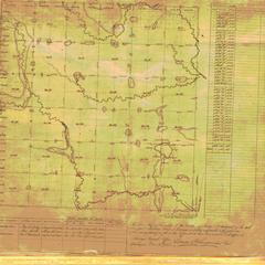 [Public Land Survey System map: Wisconsin Township 25 North, Range 10 East]