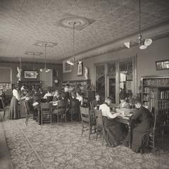River Falls Normal School library, circa 1903