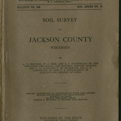 Soil survey of Jackson County, Wisconsin