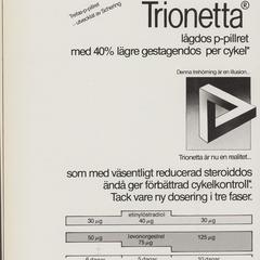 Trionetta advertisement