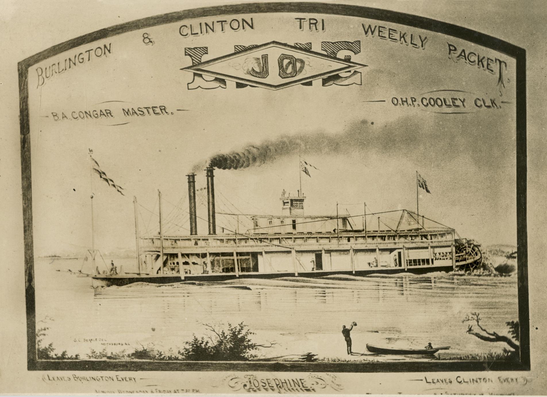 ‎Josephine (Packet/Towboat, 1878-1899) - UWDC - UW-Madison Libraries