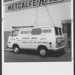 Metcalfe Rexall Drugs prescription delivery van