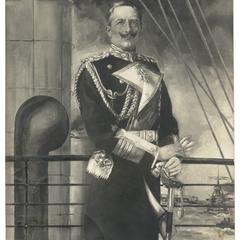 Kaiser Wilhelm II. as Großadmiral der deutschen Flotte