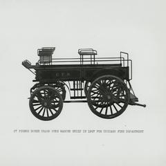 Horse-drawn hose wagon by Pirsch