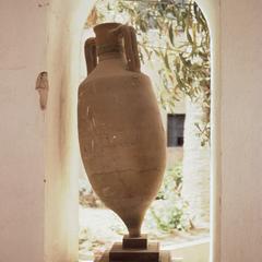 Roman Amphora in Serai al-Hamra Museum
