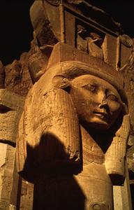 Face of Goddess Hathor at Karnak
