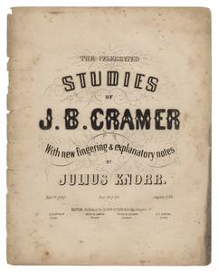 Celebrated studies of J.B. Cramer
