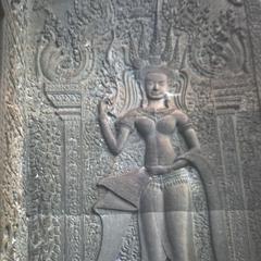 Angkor Wat : apsara, outer enclosure
