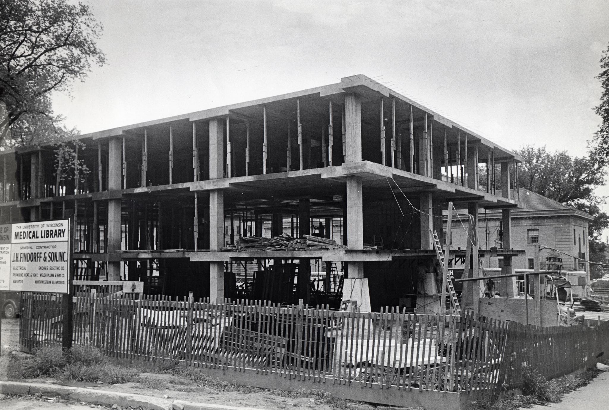 ‎Middleton Medical Library under construction UWDC UWMadison Libraries