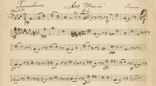 Ave Maria : manuscripts for various musical instruments