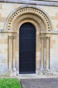 Iffley St Mary Church north door
