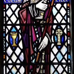 St. Columba stained-glass window, Iona Abbey