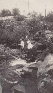 Edith Hotchkiss & Sorenson fishing