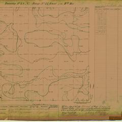 [Public Land Survey System map: Wisconsin Township 38 North, Range 15 East]