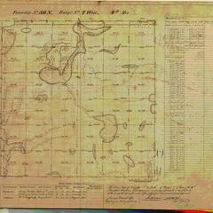 [Public Land Survey System map: Wisconsin Township 39 North, Range 07 West]