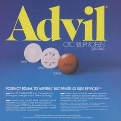 Advil advertisement