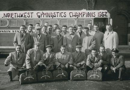 Northwest gymnastics champions 1957