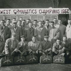 Northwest gymnastics champions 1957