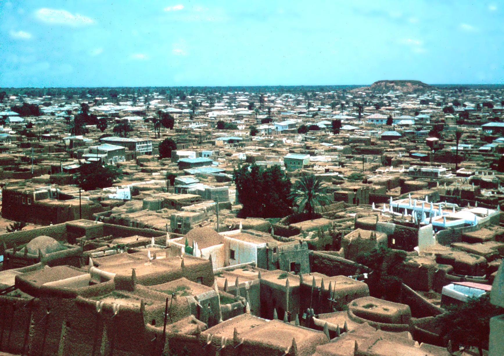 View of Kano from Minaret of Central Mosque